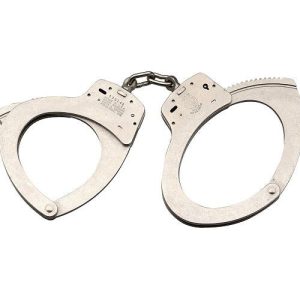 Smith & Wesson Nickel Plated Handcuffs Large