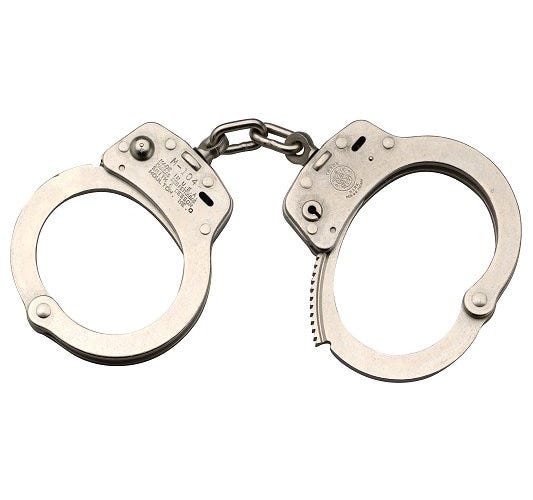 Smith & Wesson Nickel Maximum Security Handcuffs