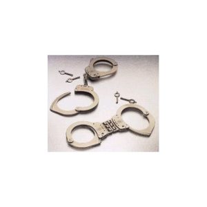 Smith and Wesson Handcuffs Hinged Nickel