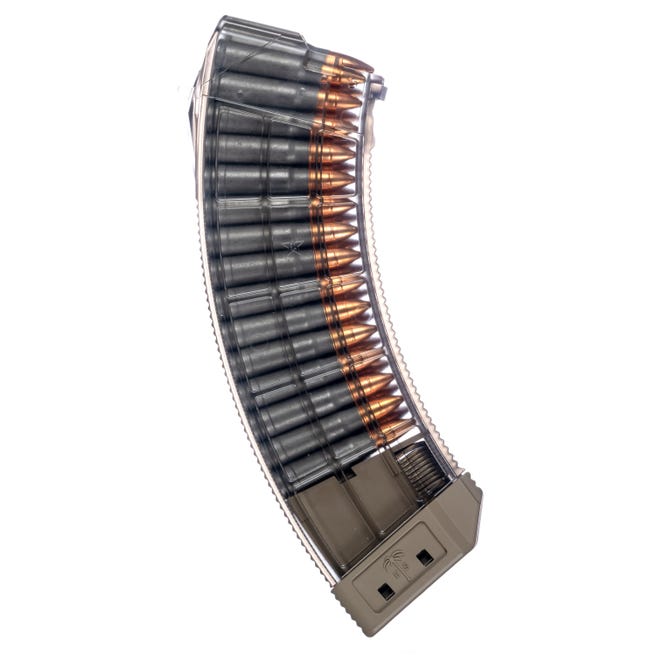 40 Rd Ak Mag KCI AK Magazine 7.62 X 39 40-Rounds Steel Body – Jem Firearms Florida