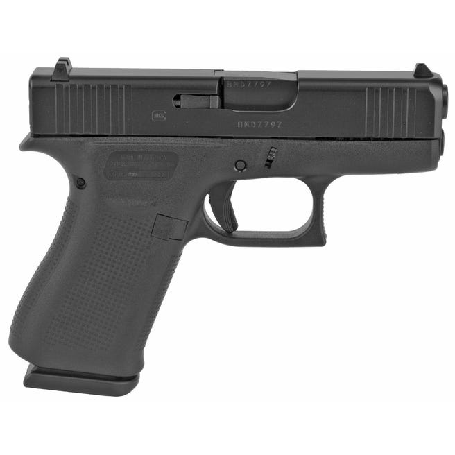 Glock 43X Subcompact 9mm 3.41" Barrel 10-Rounds Includes 2 Magazines