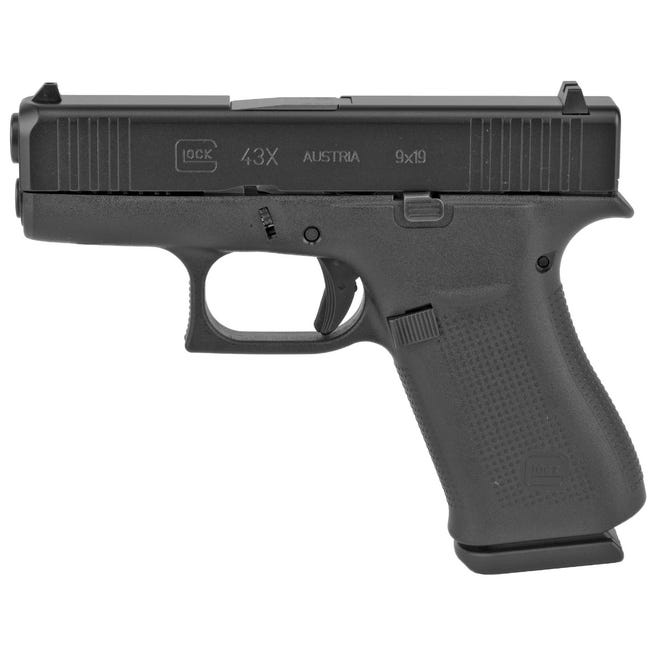 Glock 43X Subcompact 9mm 3.41" Barrel 10-Rounds Includes 2 Magazines - Image 2