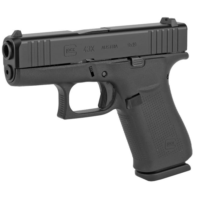 Glock 43X Subcompact 9mm 3.41" Barrel 10-Rounds Includes 2 Magazines - Image 3